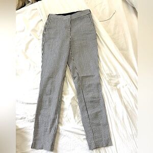 Zara Striped Blue and White Pants Size XS